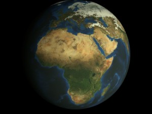 hd animated earth model 3D Model