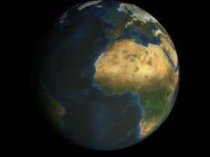 hd animated earth model 3D Model