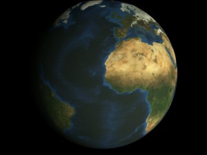 hd animated earth model 3D Model