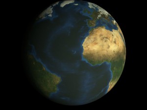 hd animated earth model 3D Model