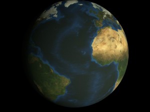 hd animated earth model 3D Model