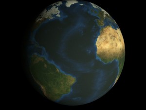 hd animated earth model 3D Model
