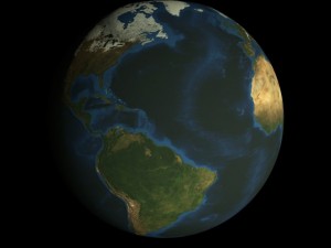 hd animated earth model 3D Model