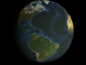hd animated earth model 3D Model