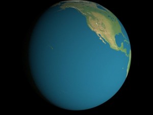 animated 16k earth geographical model 3D Модель