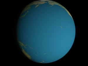 animated 16k earth geographical model 3D Модель