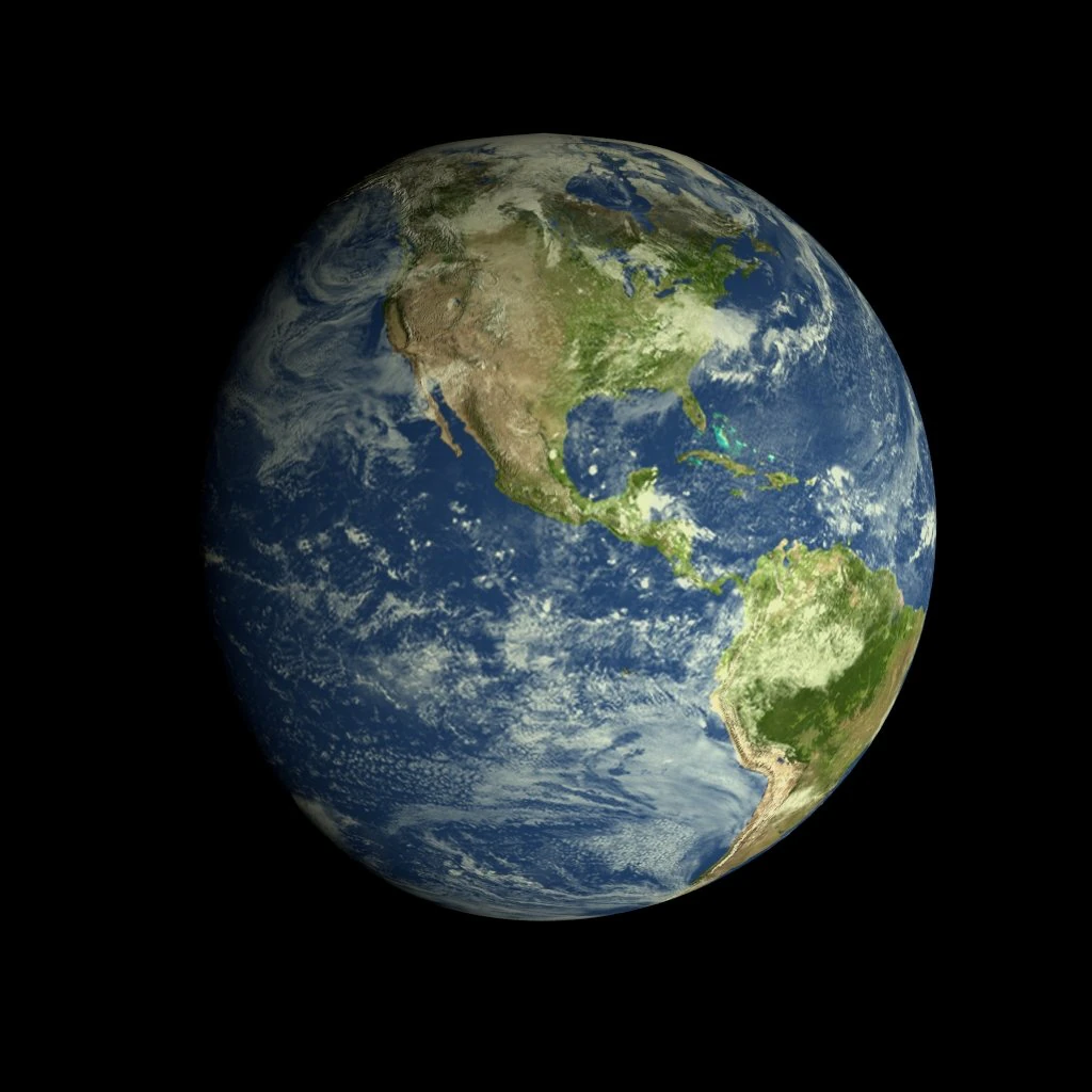 animated realistic hd earth model 3D Model .c4d .max .obj .3ds .fbx .stl .blend 