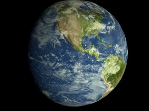 animated realistic hd earth model 3D Model