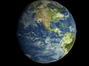 animated realistic hd earth model 3D Model