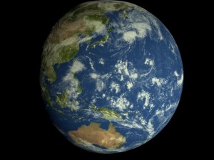 animated realistic hd earth model 3D Модель