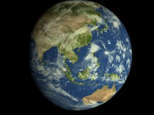 animated realistic hd earth model 3D Model