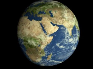 animated realistic hd earth model 3D Model