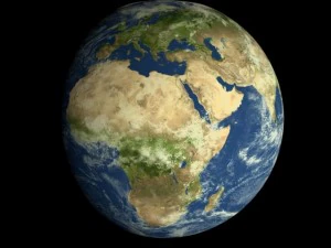animated realistic hd earth model 3D Model