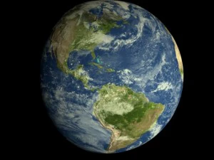 animated realistic hd earth model 3D Model