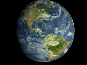 animated realistic hd earth model 3D Model