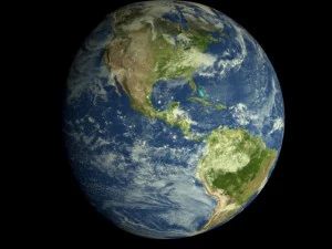 animated realistic hd earth model 3D Model