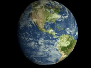 animated realistic hd earth model 3D Model
