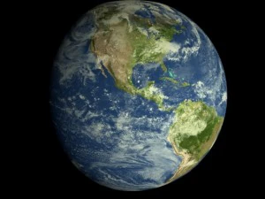 animated realistic hd earth model 3D Model