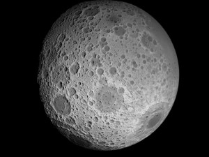 23k realistic moon 3D Model
