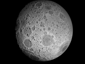 23k realistic moon 3D Model