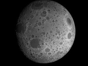 23k realistic moon 3D Model