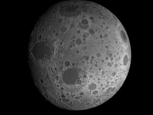 23k realistic moon 3D Model