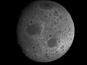 23k realistic moon 3D Model