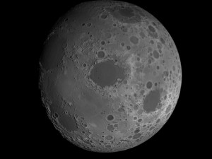 23k realistic moon 3D Model