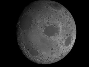 23k realistic moon 3D Model