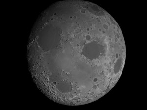 23k realistic moon 3D Model