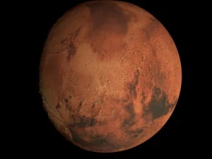 animated 8k mars model 3D Model