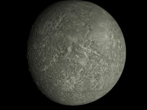 animated 4k mercury model 3D Model
