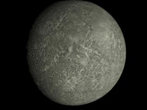 modello animato di mercurio 4K Modello 3D