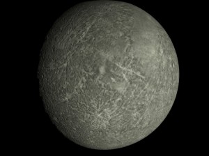 animated 4k mercury model 3D Model