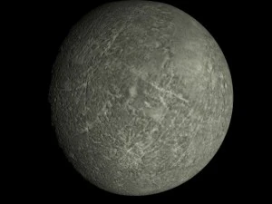 modello animato di mercurio 4K Modello 3D