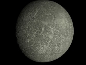 animated 4k mercury model 3D Model