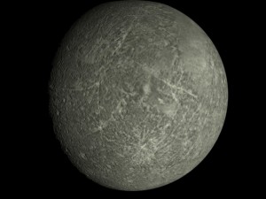 animated 4k mercury model 3D Model