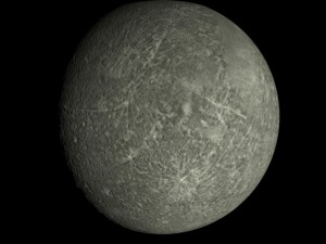 animated 4k mercury model 3D Model