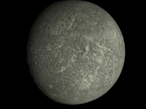 animated 4k mercury model 3D Model
