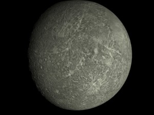 animated 4k mercury model 3D Model