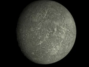 modello animato di mercurio 4K Modello 3D