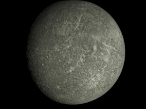 animated 4k mercury model 3D Model
