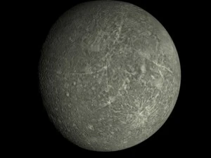 modello animato di mercurio 4K Modello 3D