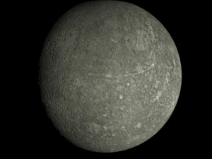 animated 4k mercury model 3D Model