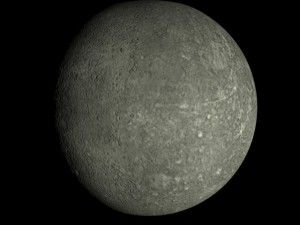 animated 4k mercury model 3D Model