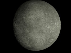 animated 4k mercury model 3D Model
