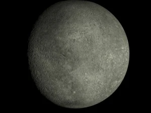 modello animato di mercurio 4K Modello 3D