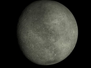animated 4k mercury model 3D Model