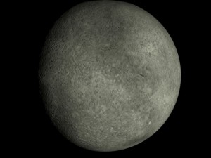 animated 4k mercury model 3D Model