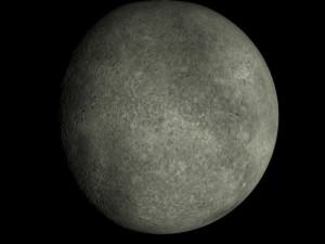 animated 4k mercury model 3D Model